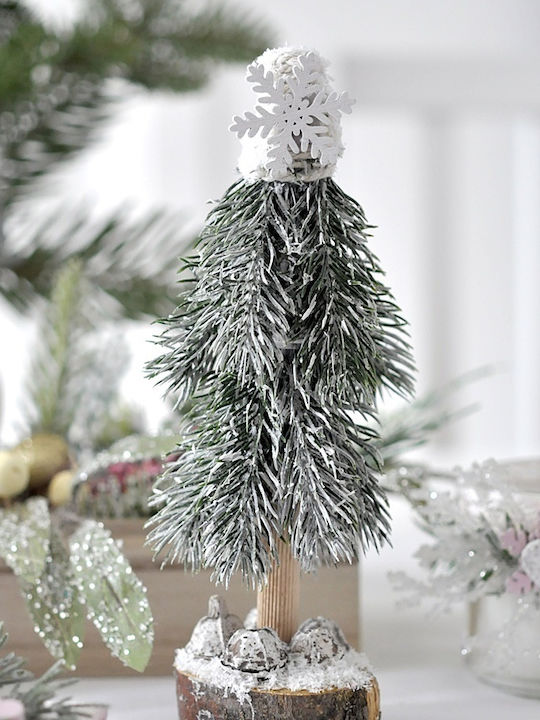 dpCraft Weihnachtskranz Dekoration 6Stück Weiß