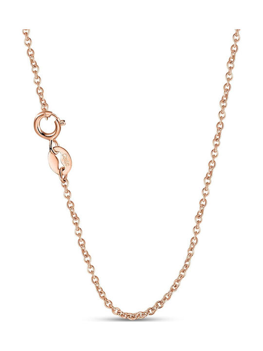 Trusky Silber Halskette mit Zirkon Rosa