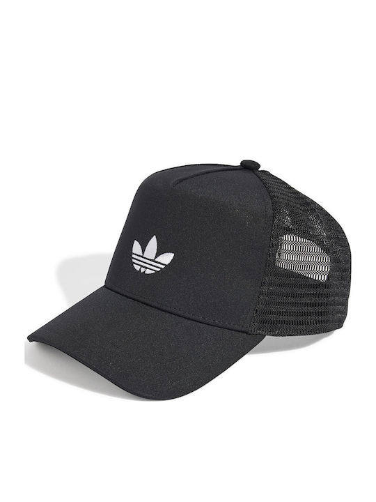 Curved Trucker Cap Black
