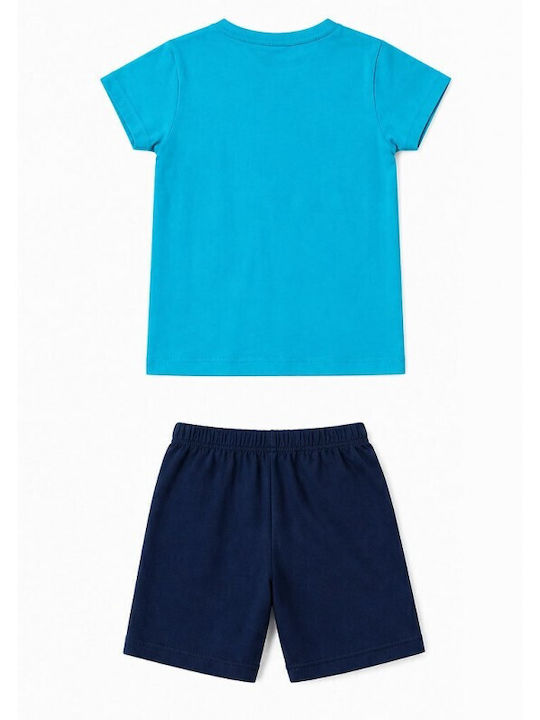 Happy Touch Kids Summer Turquoise Pajamas