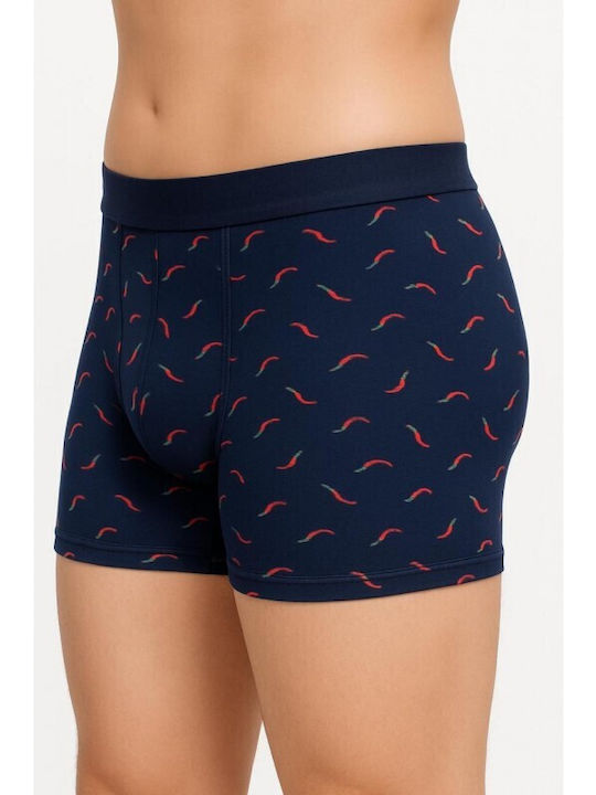 Herren Boxershorts Blue 1Packung