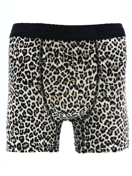 Мъжки боксерки Leopard с Дизайн 1Опаковка