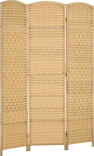 HomCom Decorativ Paravan Lemn 135x180cm