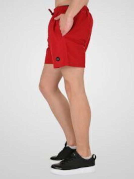 Rebase Ανδρικό Μαγιό Σορτς Hot Red