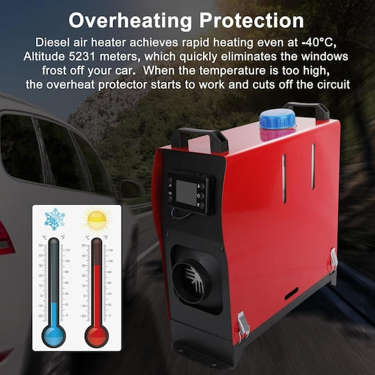 Portable Diesel Heater 8kw 220v 12v 24v for Camping Caravans Trucks etc
