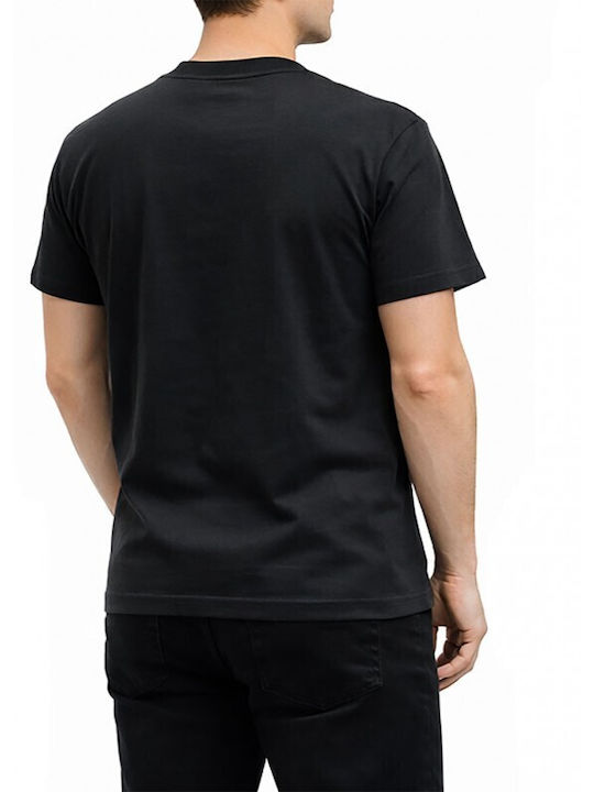 Herren Unterhemden Black 1Packung