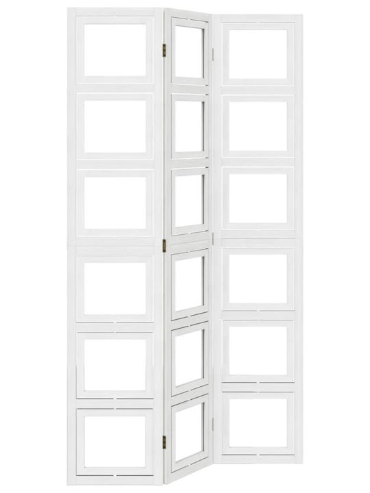 vidaXL Διακοσμητικό Παραβάν Ξύλινο με 3 Φύλλα 105x200cm