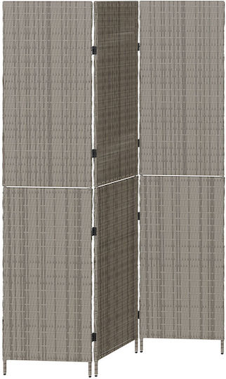vidaXL Διακοσμητικό Παραβάν από Rattan 147x180cm