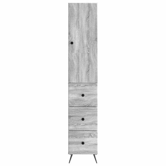 vidaXL Bathroom Column Cabinet Floor M34.5xL34.5xH90cm Sonoma