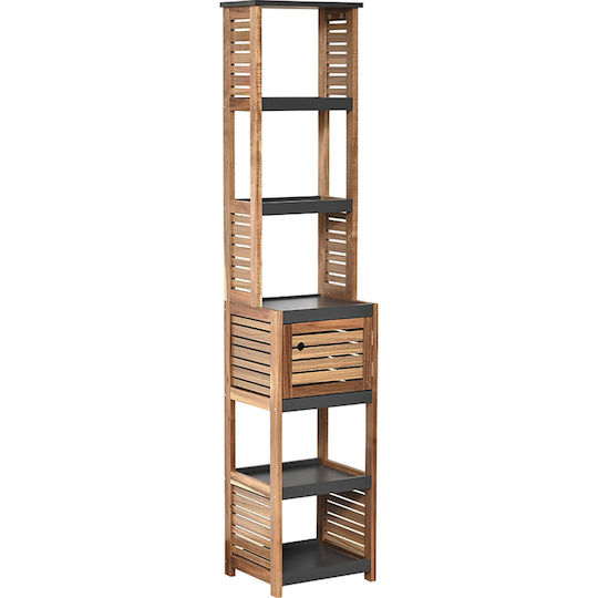 MRShome DS-1178000 Στήλη Μπάνιου Δαπέδου 38.5x30x170cm Γκρι
