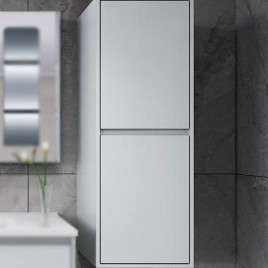 Martin Floor Bathroom Column Cabinet L37.5xD30xH120cm White
