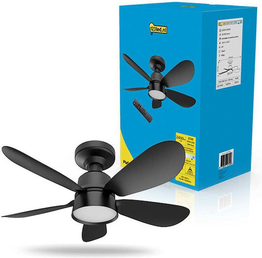 123led Ανεμιστήρας Οροφής 53cm με Φως