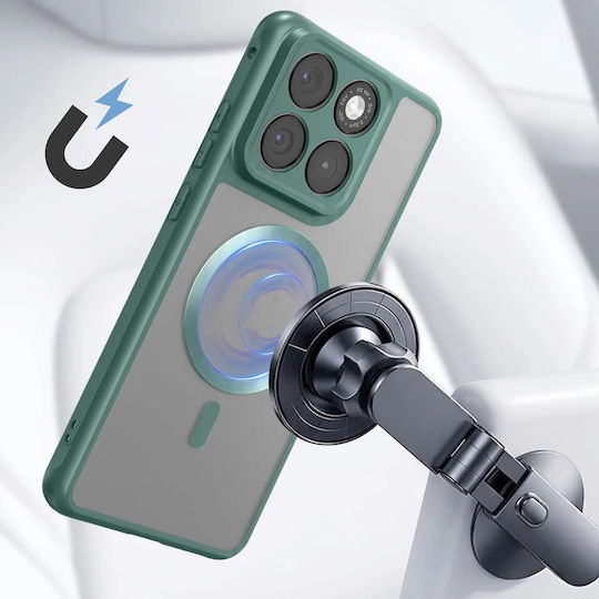 Avizar Handyhülle Motorola Edge 70 Fusion Verstärkt Kompatibel mit Magsafe Grüne
