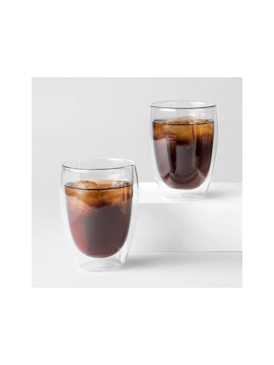 Bodum Set Coffee/Freddo Glasses in Brown Color 350ml 2pcs