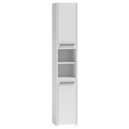 Topeshop S30 Στήλη Μπάνιου Δαπέδου 30x30x170cm Λευκή