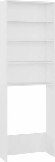 vidaXL Στήλη Μπάνιου Δαπέδου για Πλυντήριο 64x24x190cm Sonoma