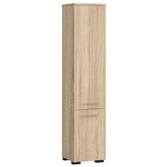 Akord Furniture Factory Подова Колона За Баня 30x30x140cm Сонома