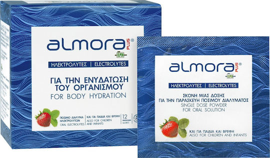 almora PLUS® Electrolytes Strawberry 12 Sachets