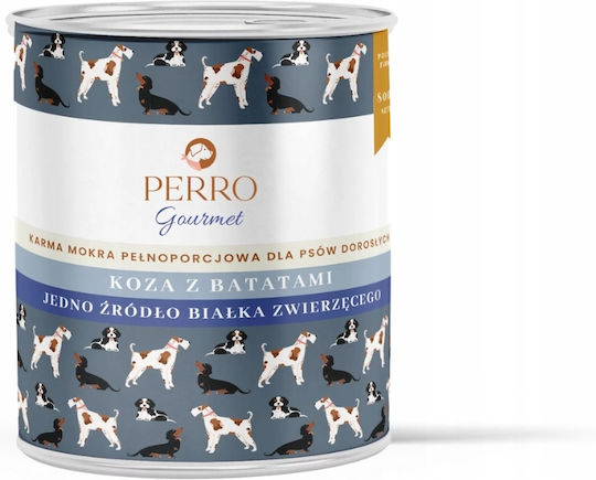 Perro Hrana Umedă Pentru Câini în Conservă Dietetică cu Cartofi, Carne și Pui 6x800gr