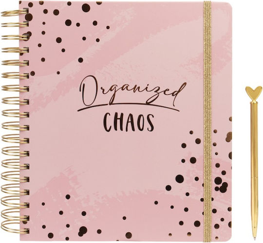 Diary Tri-Coastal Weekly 18-Month August 2026 January 2028 Pink