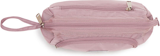 Zagatto Filled Cylinder Pencil Case Pink