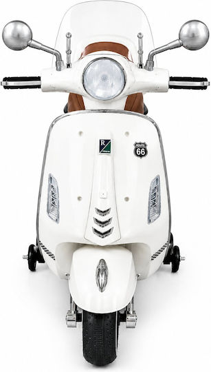 Kids Vespa Electric 12 Volt White