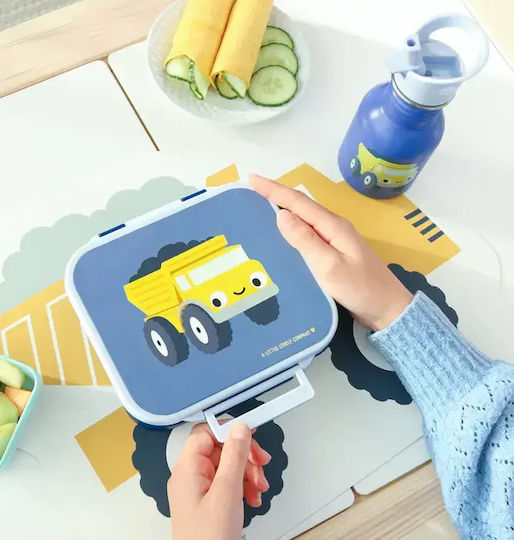 A Little Lovely Company Plastic Kids' Food Container 0.9 Litre 18 x 17 x 5 cm