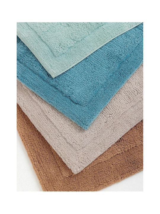 Palamaiki Bath Mat Cotton Mazu Blue 50x80cm