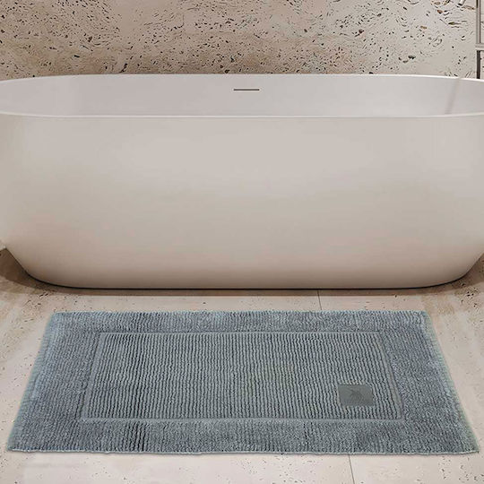 Greenwich Polo Club Bath Mat Cotton 3217 220750803217 Dusty Blue 50x80cm