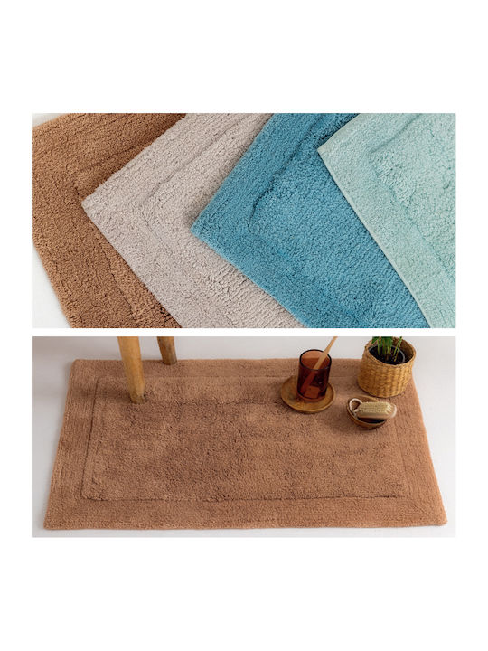 Palamaiki Bath Mat Cotton Mazu Blue 50x80cm