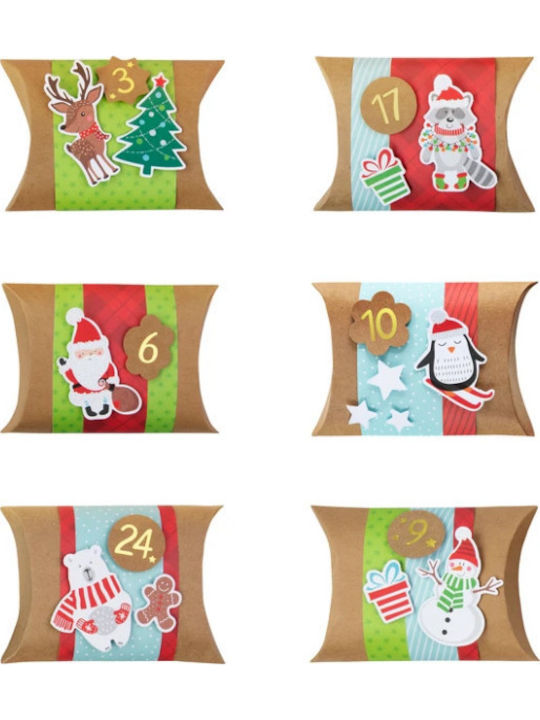 Advent Calendar 24 Pieces Pillows Diy