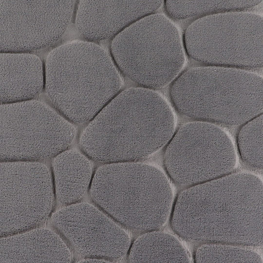 Atmosphera Rutschfest Badematte Memory-Schaum Rechteckig 7718N181 Dark Grey 50x80cm