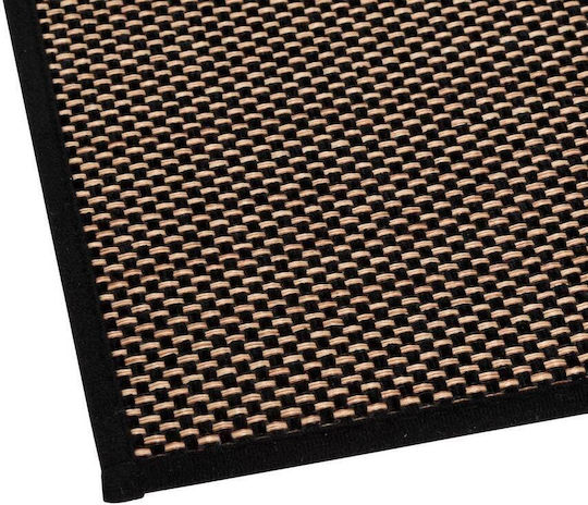 5Five Πατάκι Μπάνιου Wave Black 45x75εκ. 5Five Πατάκι Μπάνιου Wave Black 45x75εκ.