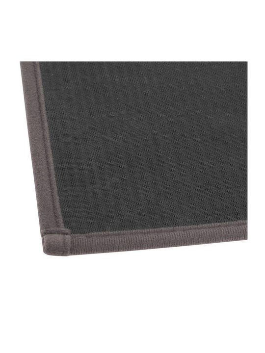 5Five Αντιολισθητικό Πατάκι Μπάνιου Wave Black 45x75εκ.
