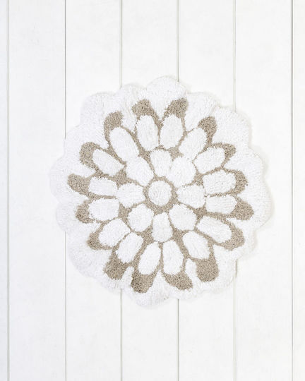 Nima Covoare De Baie Din Bumbac Petal 36568 Bej Deschis 60x60 Cm
