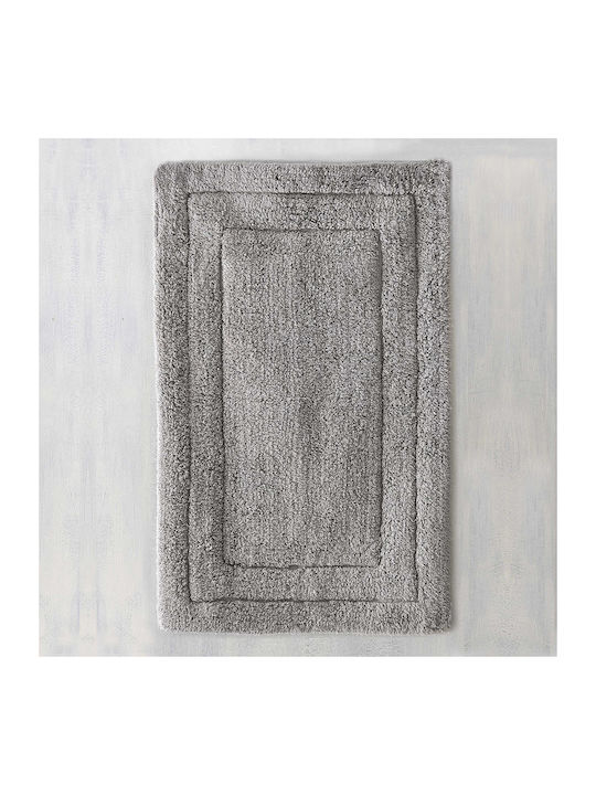 Rythmos Bath Mat Cotton Senna 120-105-1801 Grey 03 50x80cm