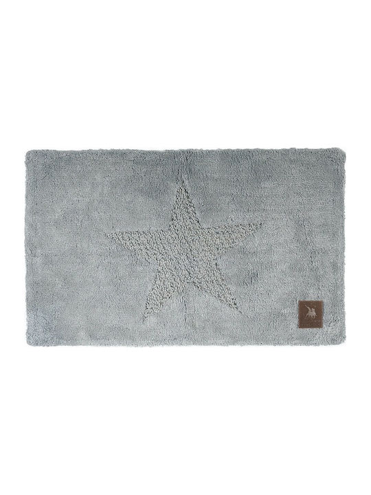 Greenwich Polo Club Bath Mat Cotton 2579 220760902579 Grey 60x90cm