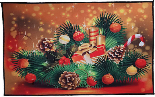 Chios Hellas Πατάκι Μπάνιου Velvet 31951.CHRISTMASCANDLE Christmas Candle 50x80εκ.