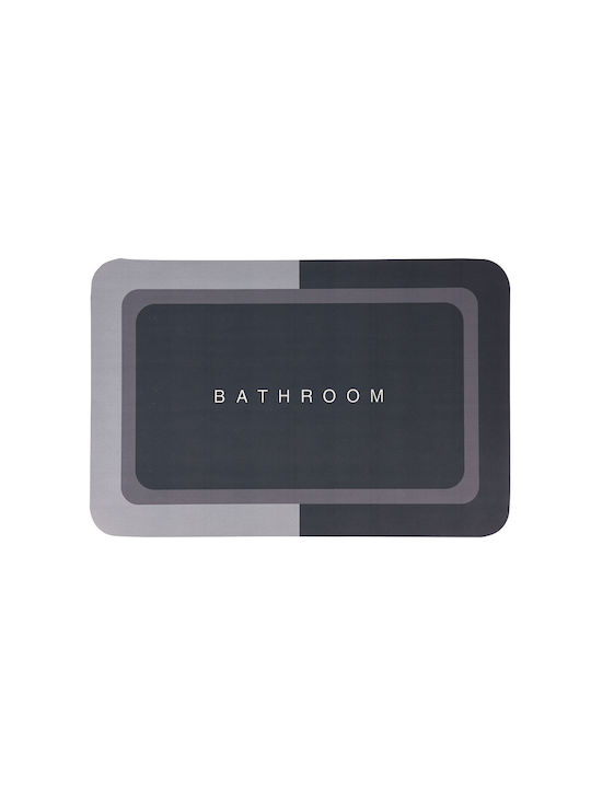 MRShome Rutschfestes Badematte DF-0022000 Grau 40x60cm