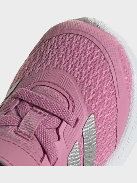 Runfalcon Kids Sports Shoes Running with Laces Pink