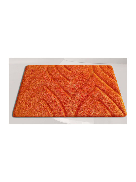 San Lorentzo Bath Mat Cotton 105 Coral 50x80cm