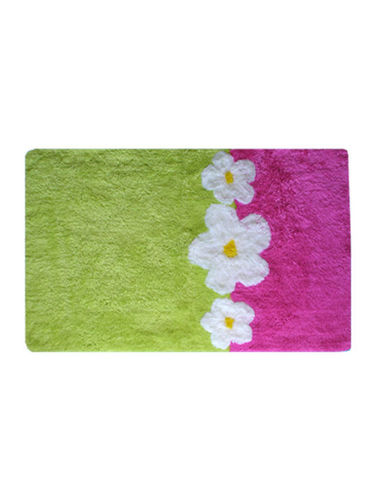 San Lorentzo Bath Mat Milano 1559GREEN Green 50x80cm