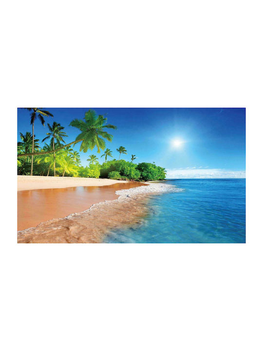 Dimcol Non-Slip Bath Mat Hawaii 257 33463065001 Colorful 60x100cm