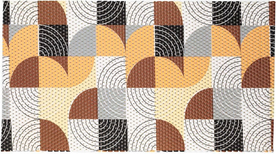 Multicolour Bathroom Mat 39x70cm