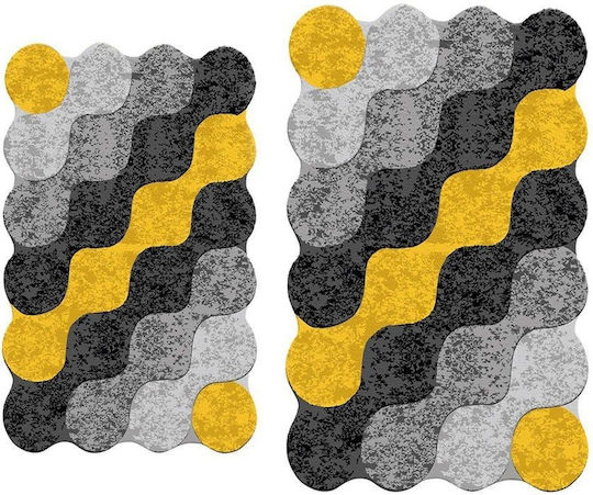 L'Εssentiel Maison Bath Mats Set Yellow 2pcs