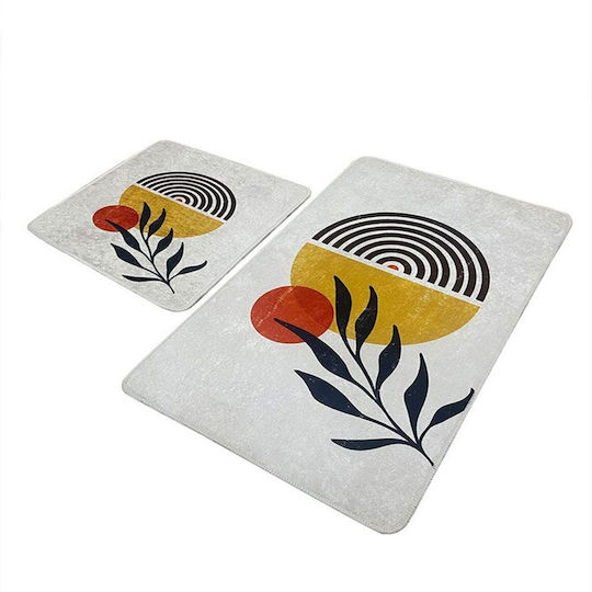 Set Covoare de baie L'Essentiel Maison Multicolor 2 Bucăți