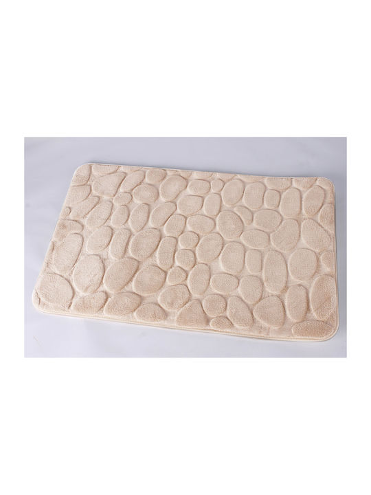 Χαλάκι Μπάνιου Inter Ceramic 71x51cm Εκρού