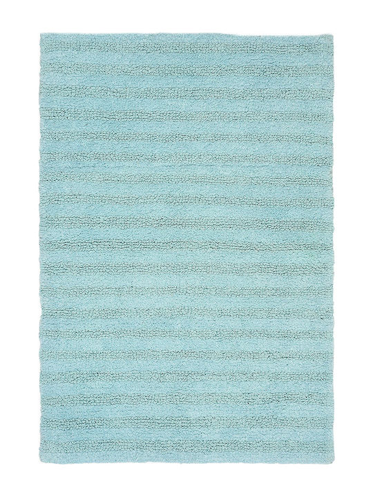 Nima Πατάκι Μπάνιου Βαμβακερό Doccia 18657 Aqua 60x90εκ.