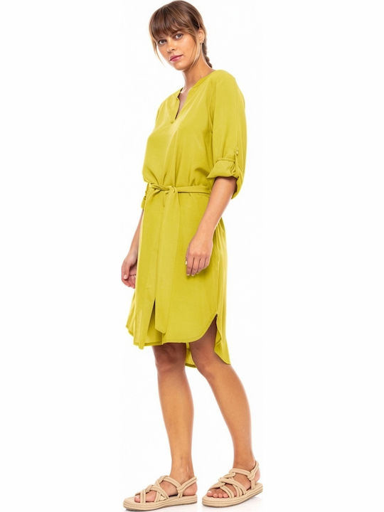 Beachwear Solid Yellow Bn-292 Bn-292-yellow Yellow