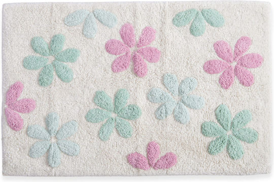 Nef-Nef Homeware Πατάκι Μπάνιου Βαμβακερό Irida Εκρού 50x80εκ. Nef-Nef Homeware Πατάκι Μπάνιου Βαμβακερό Irida Εκρού 50x80εκ.